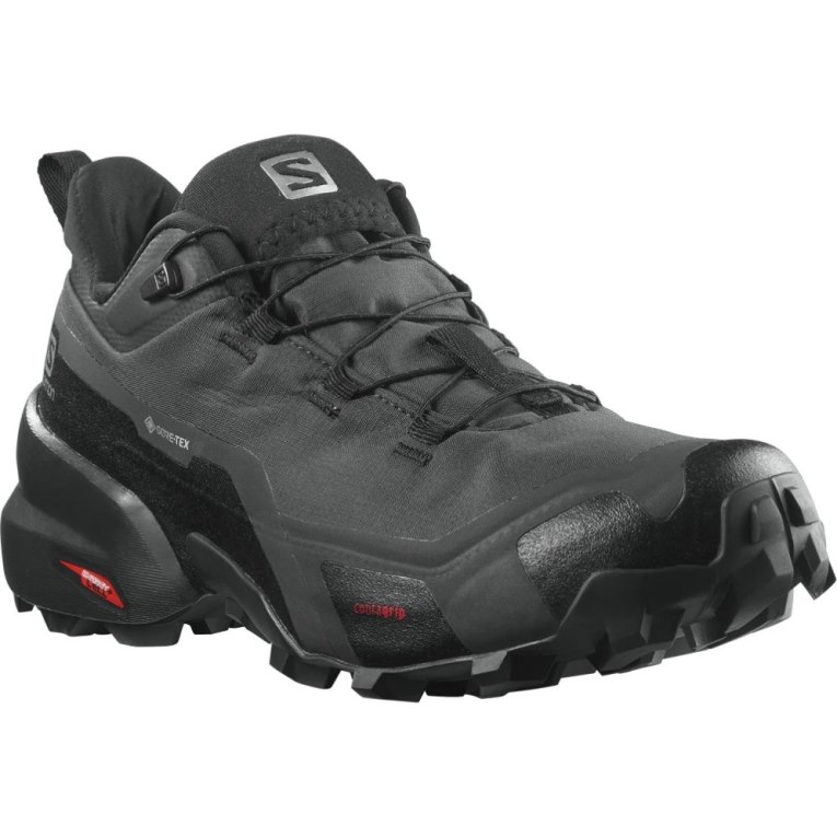 Tenis Senderismo Salomon Cross Hike GTX Mujer Negros | MX LAZT260